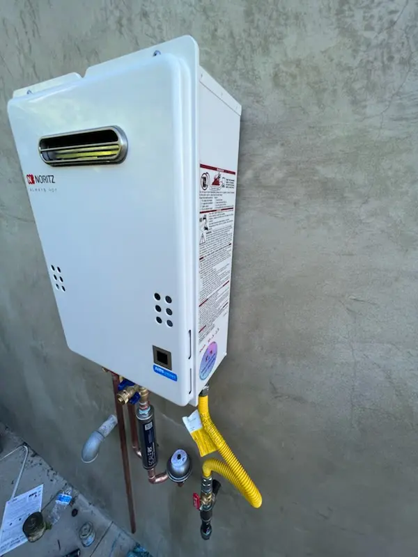 Tankless water heater installation for Gantt homes